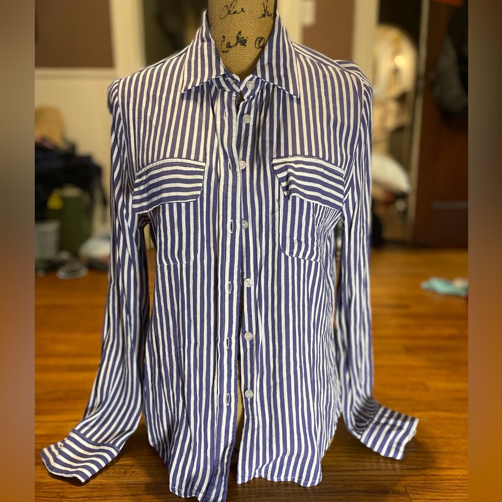 By Together Rayon Striped Top